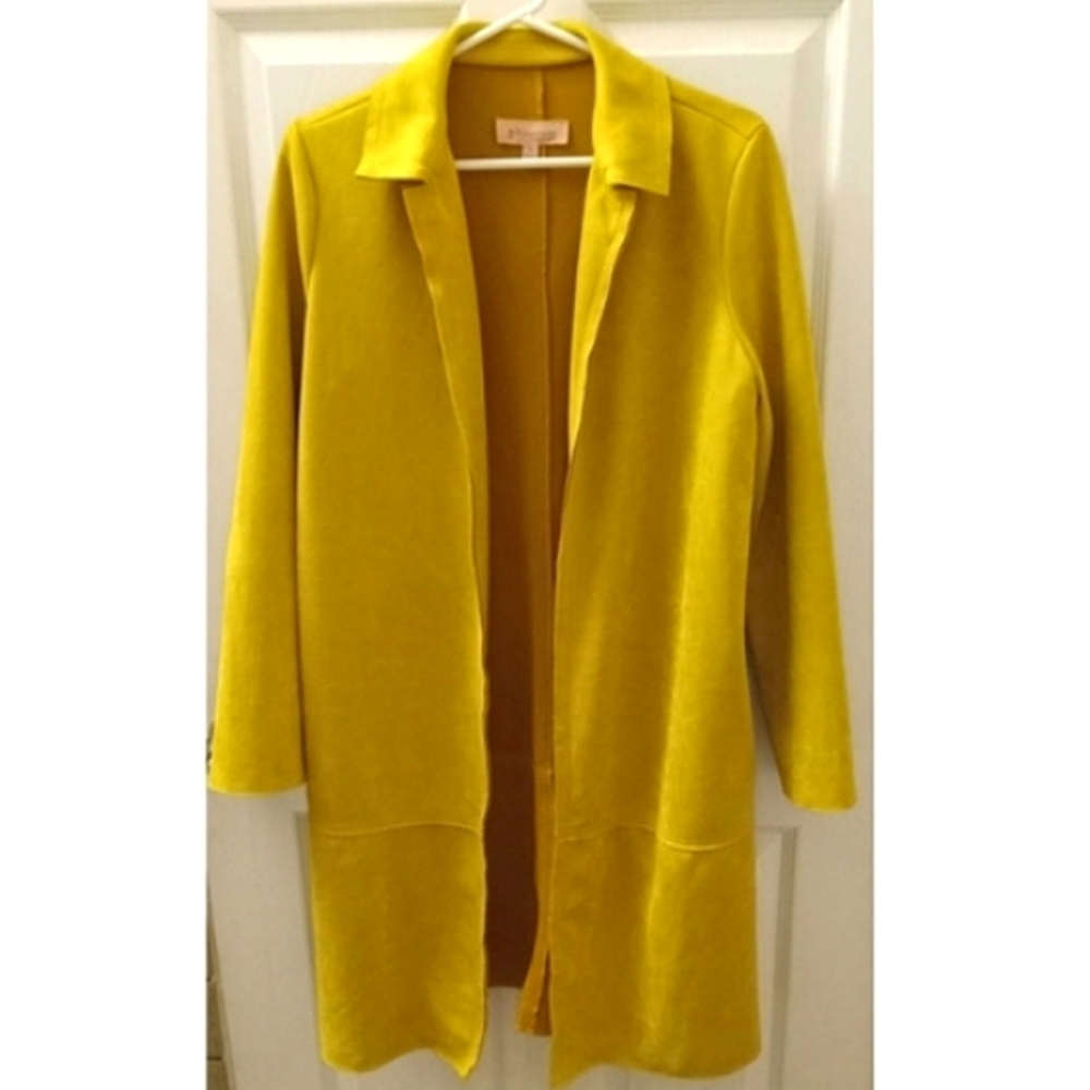 Philosophy Faux Suede Coat Size S